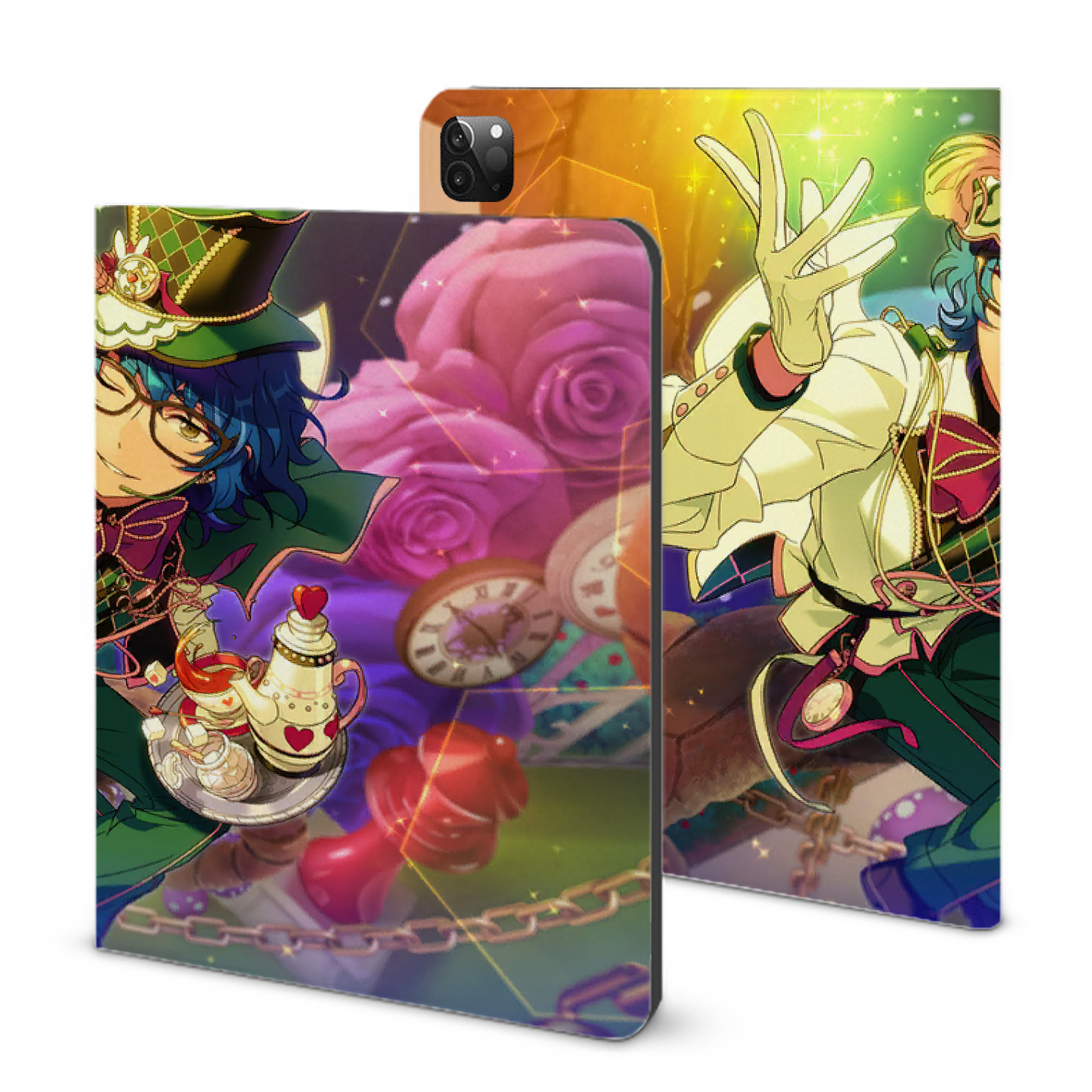 （画像用） あんさんぶるスターズ! Ensemble Stars IPadケース ペンホルダー付き ブックスタイルデザイン